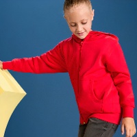 Kinderhoodie met capuchon - Roly