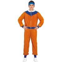 Naruto Ninja Kostuum Oranje en Blauw voor Jongeren