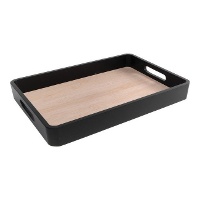 Dienblad met bamboe-effect 40 x 30 cm