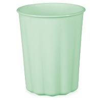 Hergebruikbare gegolfde bekers van 220 ml - 4 stuks
