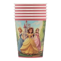 Prinsessen Bekers van 9,5 cm - 6 stuks