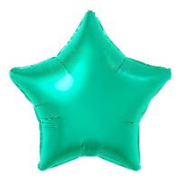 Matte sterballon 48 cm - 1 stuk