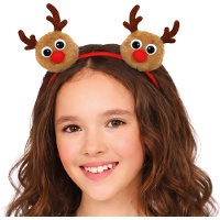 Kerstdiadeem met rendieren