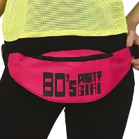 Heuptas uit de jaren 80 neon
