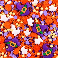 Halloweensprinkles Ondeugende Heks 90 g - Azucren
