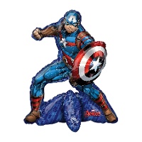 Avengers Captain America folieballon 45 x 50 cm