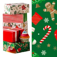 Kartonnen doos voor koekmanspeelgoed van 18 x 13,5 x 7,5 cm - Decor