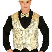 Vest met pailletten