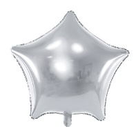 Kleurrijke XL Ster Ballon van 70 cm - PartyDeco - 1 Stuk