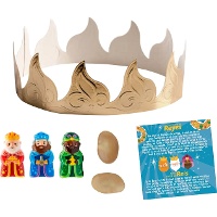 Kit voor Driekoningenbrood - Dekora - 100 stuks