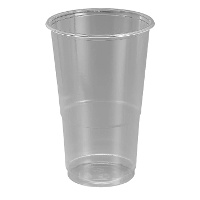 Doorzichtige plastic bekers van 250 ml - 50 stuks