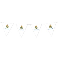 Witte vlaggenlijn van Real Madrid
