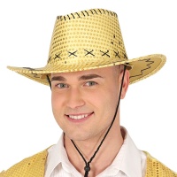 Cowboyhoed met gekleurde pailletten