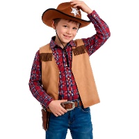 Indiaan- of cowboyvest voor kinderen