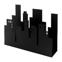 Tijdschrifthouder Stad 30,5 x 8 x 25 cm - 1 stuk
