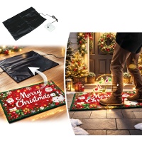 Kerstdeurmat met geluidssensor