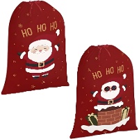 Kerstmanzak van 75 x 50 cm