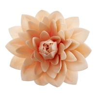 Reuzendahlia herfstbloemwafel van 12,5 cm - Dekora - 1 stuk