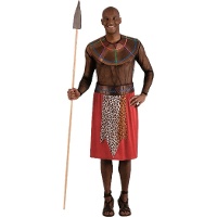 Masai kostuum voor mannen