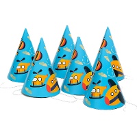 Vliegeniershoeden - 6 stuks