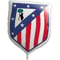 Ballon met Atlético de Madrid-clubwapen 55 x 46 cm
