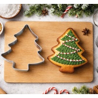 Kerstboom-uitsteekvorm van 9 cm