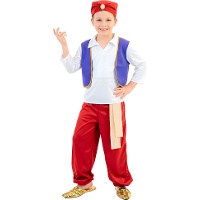 Arabisch kostuum met hoofddoek voor kinderen