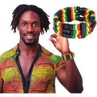 Jamaicaanse reggae-armband