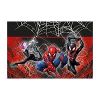 Spiderman tafelkleed met spinnenweb, 1,80 x 1,20 m