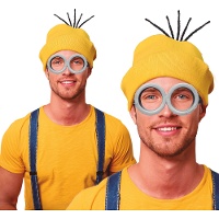 Set met Minion-muts en -bril
