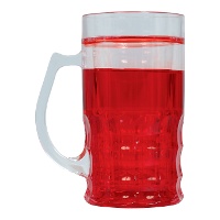 Bierpul met nepbloed van 15 cm