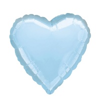 XL kleurrijk hartvormige ballon van 80 cm - Anagram - 1 stuk