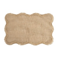 Placemat 45 x 30 cm met golfrand - 1 stuk