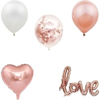 Roségouden Love Boeket - Monkey Business - 10 stuks