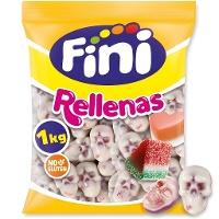 Gevulde schedel snoepjes - Fini - 1 kg