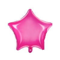 Translucide Ster Ballon van 48 cm - PartyDeco - 1 Stuk