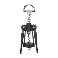 Kurkentrekker 17 cm zwart - Kinvara