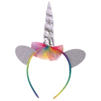 Kleurrijke eenhoorn diadeem