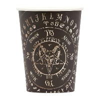 Ouija Bekers van 9,5 cm - 6 stuks