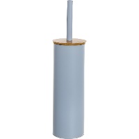 Toiletborstel met bamboe deksel - 1 stuk