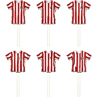 Atlético de Madrid shirt-toppers - 6 stuks