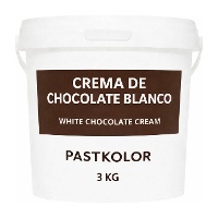 Witte chocoladecrème van 3 kg - Pastkolor