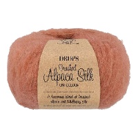 Geborstelde Alpaca Zijde van 25 gr - Drops
