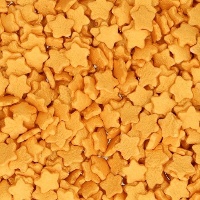 Gekleurde metalen sterrensels van 60 gr - FunCakes
