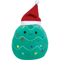 Pluchen kerstboom van 19 x 33 cm