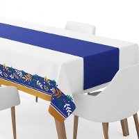 Tafelloper van 40 cm donkerblauw - 5 m