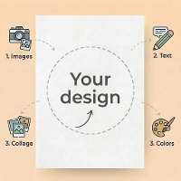 Eetbaar suikerpapier - cirkel 16 cm