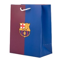 Cadeautas 40 x 30 x 12 cm blaugrana dubbel