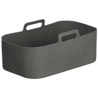 Vorm van 22 x 12 x 9 cm voor luchtfriteuse van 2,5 tot 5 L, rechthoekig, siliconen