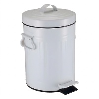Prullenbak voor de badkamer 5 L Vintage